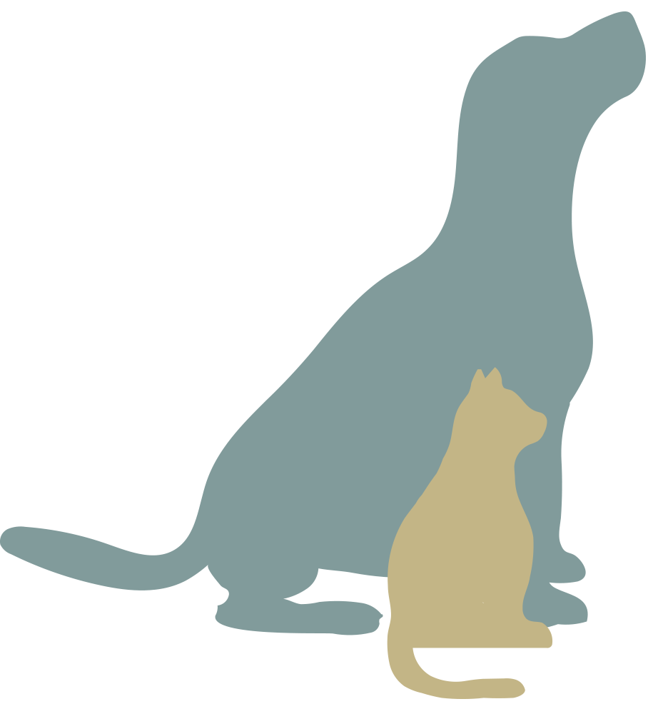 Dog Cat Silhouette 2